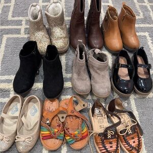 Stylish Kids shoe bundle in great condition clean home , smoke free.